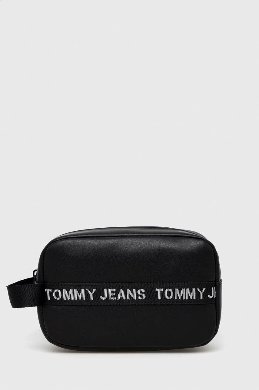 Tommy Jeans Τσάντα καλλυντικών χρώμα: ναυτικό μπλε - Pepit.gr