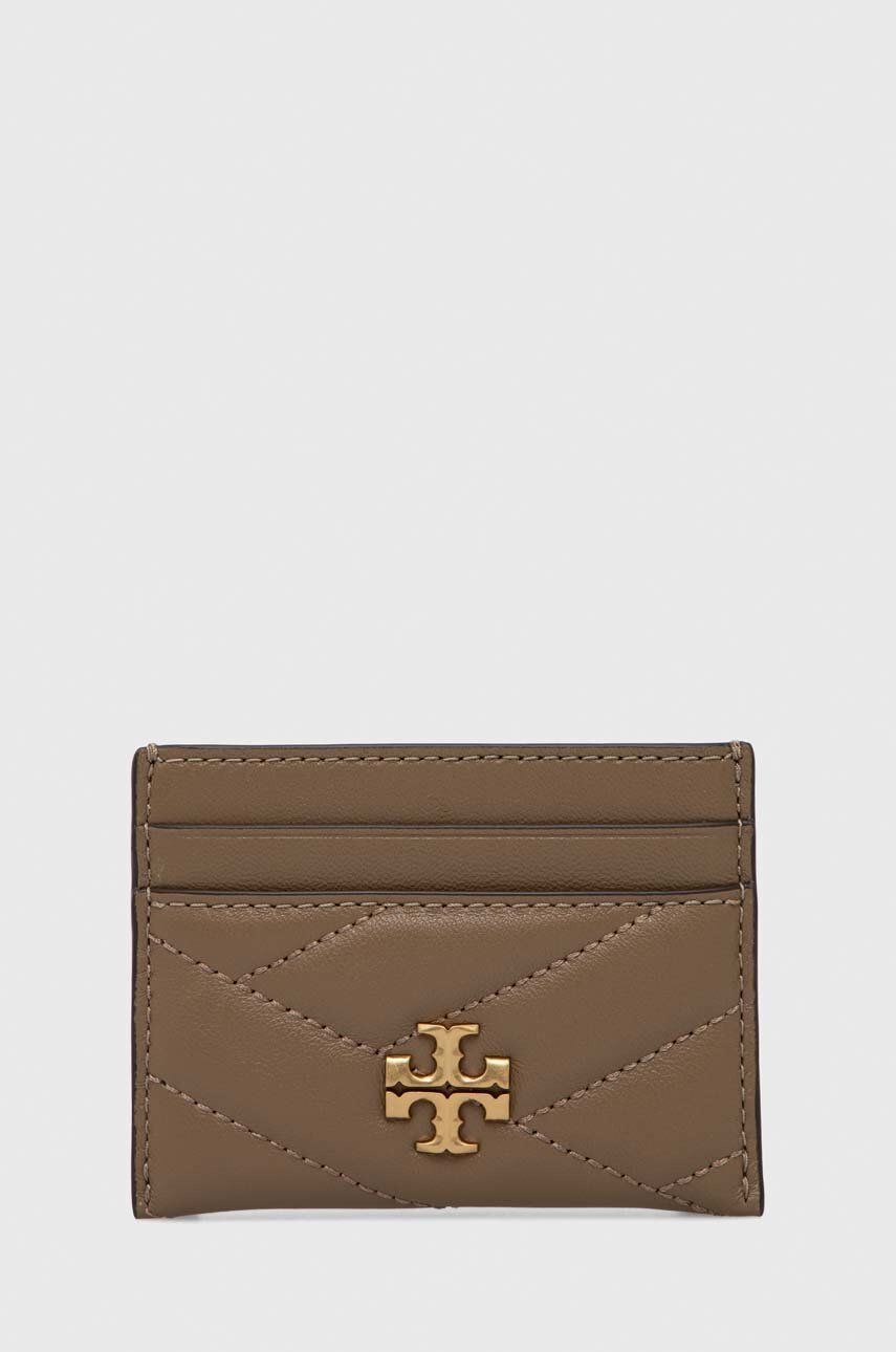 Tory Burch Δερμάτινη θήκη για κάρτες - Pepit.gr