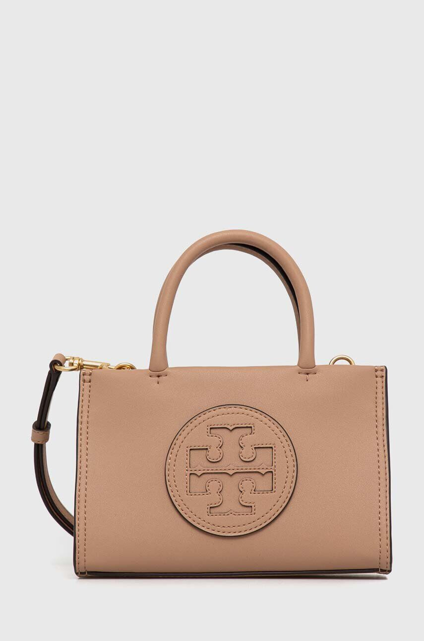 Tory Burch Τσάντα χρώμα: μπεζ - Pepit.gr