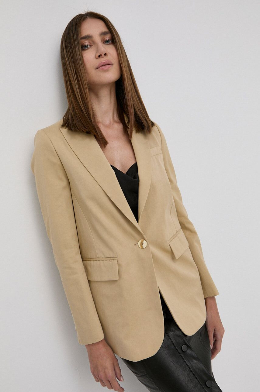 Twinset Blazer με μείγμα λινών - Pepit.gr