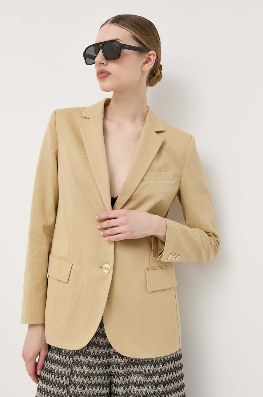 Twinset Blazer με μείγμα λινών - Pepit.gr