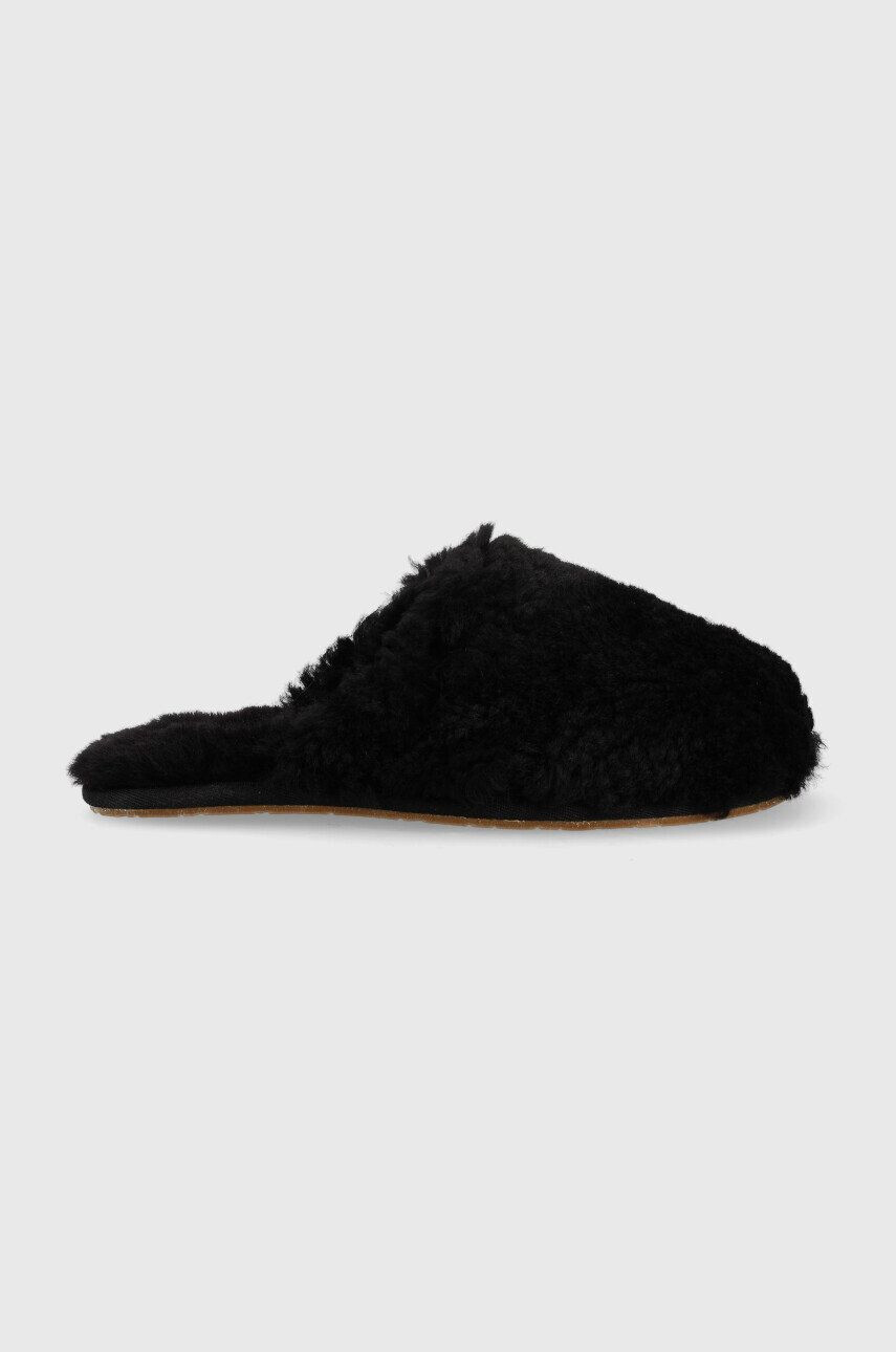 Ugg Μάλλινες παντόφλες W Maxi Curly Slide - Pepit.gr