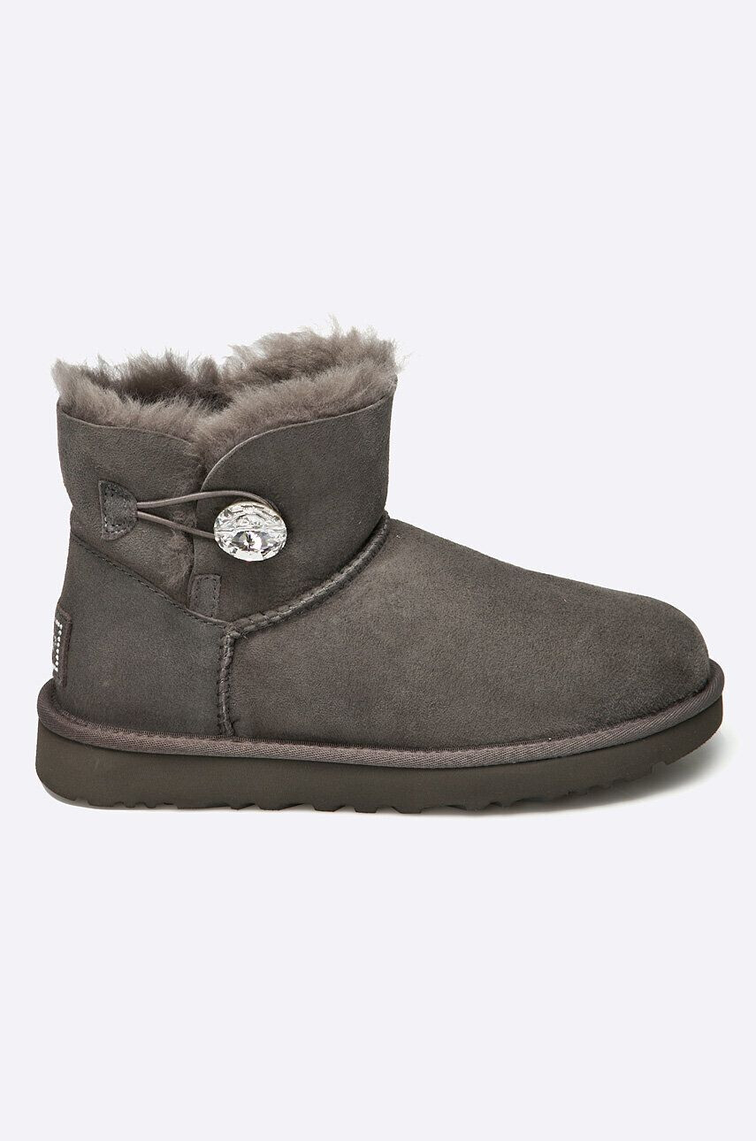 Ugg Μποτάκια Mini Bailey Button Bling - Pepit.gr