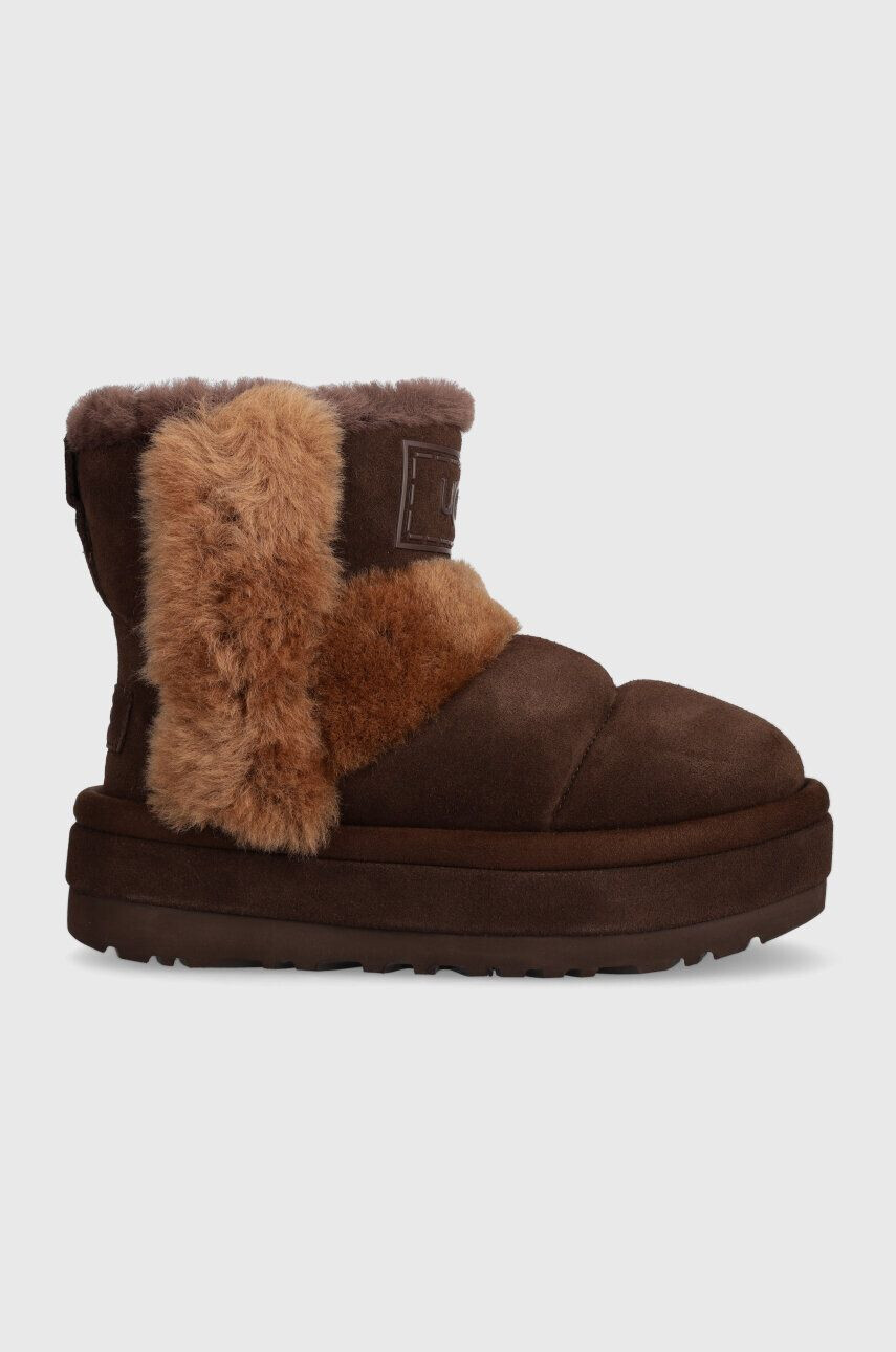 Ugg Μπότες χιονιού σουέτ Classic Chillapeak - Pepit.gr