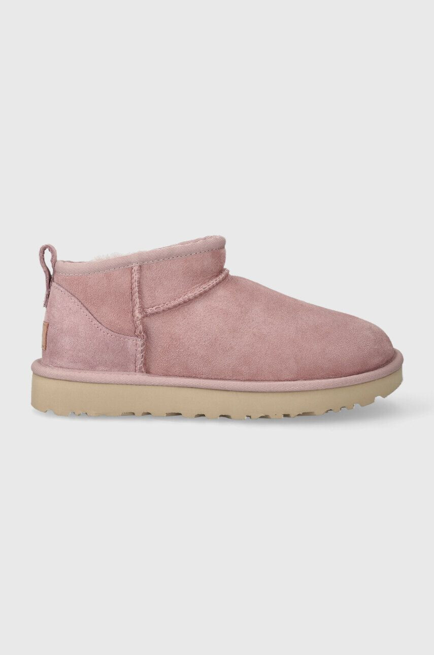 Ugg Μπότες χιονιού σουέτ Classic Ultra Mini - Pepit.gr