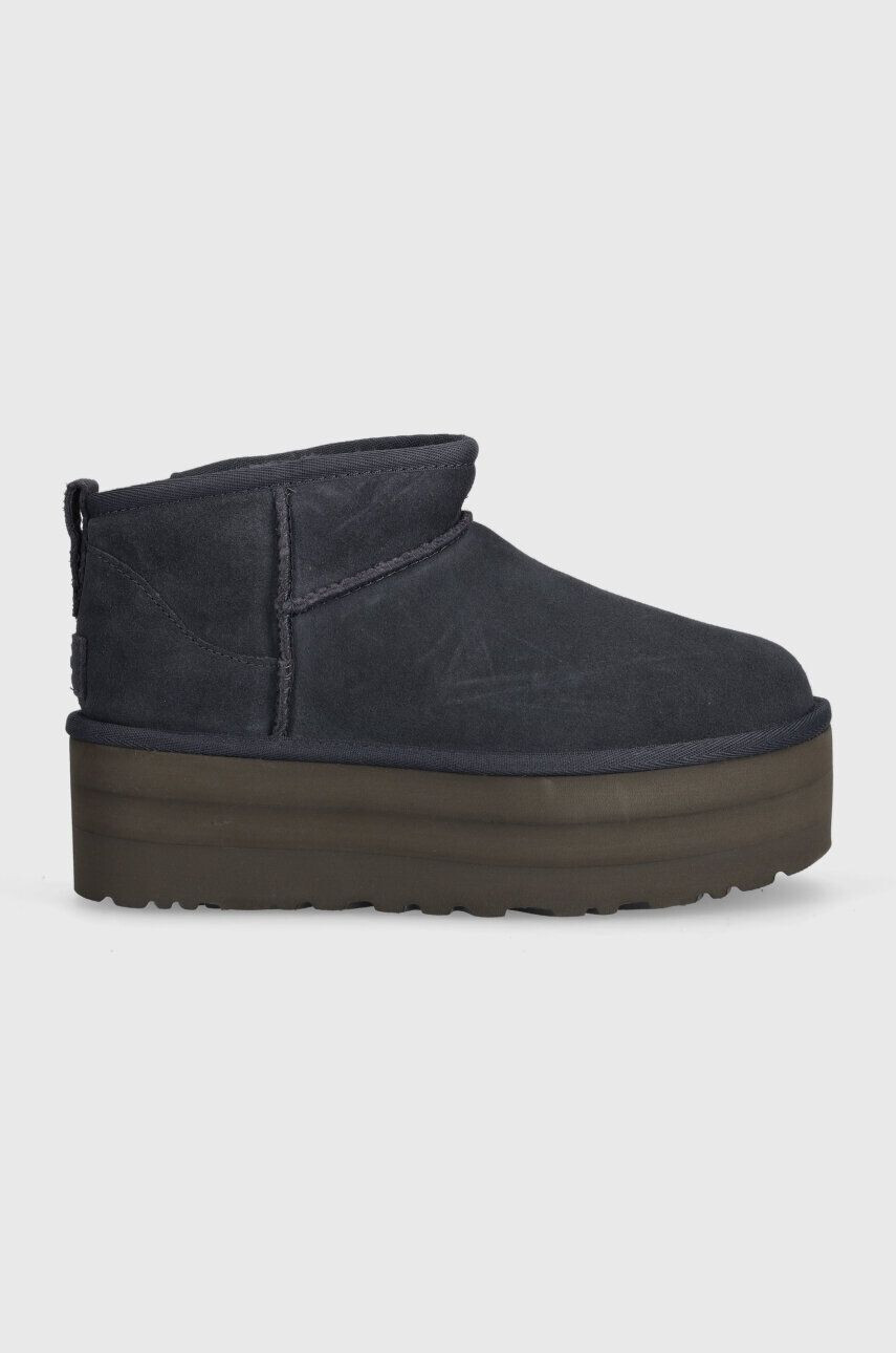 Ugg Μπότες χιονιού σουέτ Classic Ultra Mini Platform - Pepit.gr