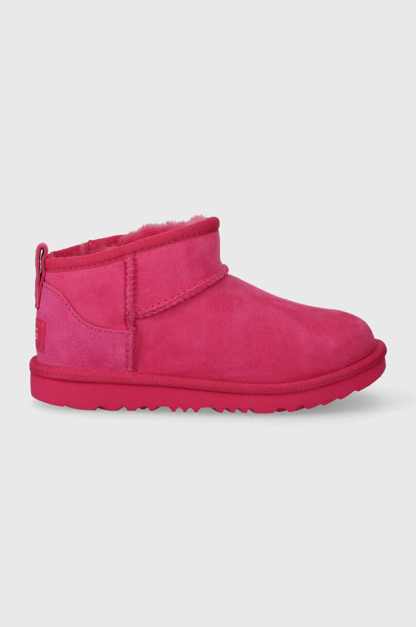 Ugg Μπότες χιονιού σουέτ για παιδιά KIDS CLASSIC ULTRA MINI - Pepit.gr