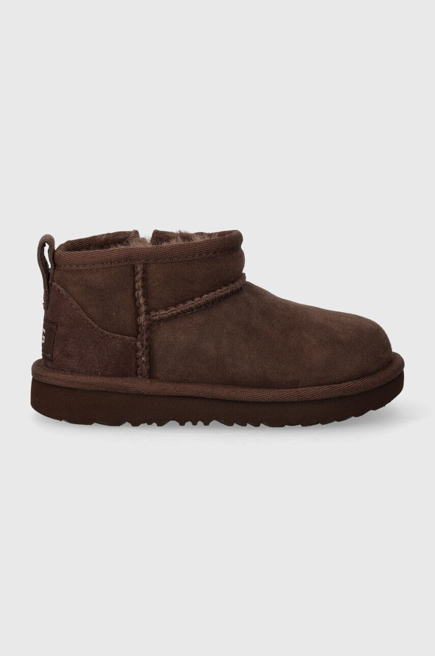 Ugg Μπότες χιονιού σουέτ για παιδιά T CLASSIC ULTRA MINI - Pepit.gr