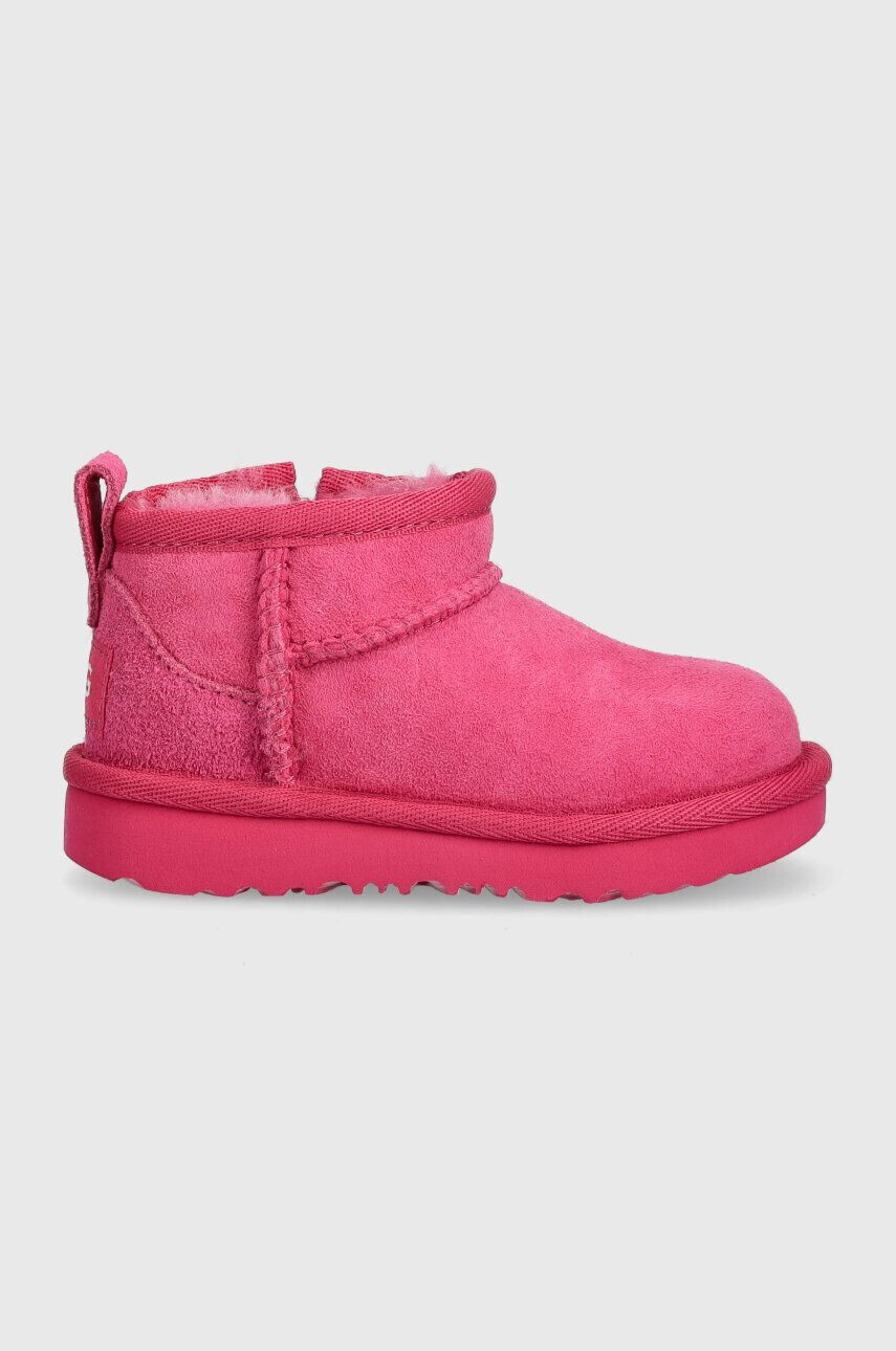 Ugg Μπότες χιονιού σουέτ για παιδιά T CLASSIC ULTRA MINI - Pepit.gr