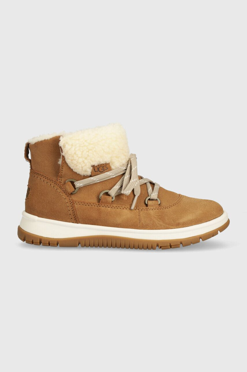 Ugg Μπότες χιονιού σουέτ Lakesider Heritage Lace - Pepit.gr