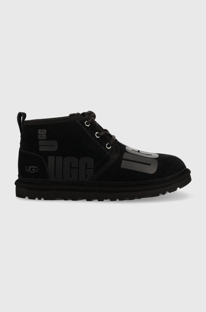 Ugg Μπότες χιονιού σουέτ M Neumel Scatter Graphic - Pepit.gr