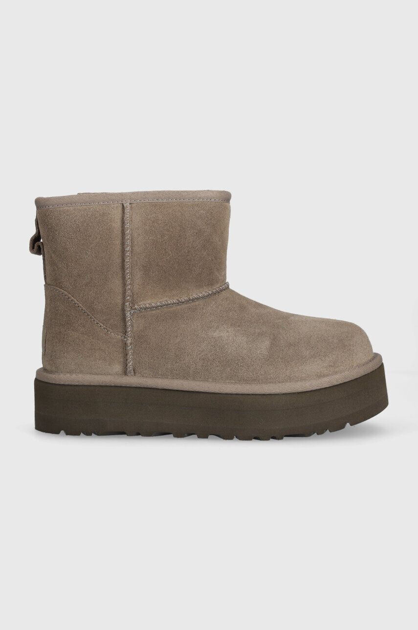 Ugg Μπότες χιονιού σουέτ για παιδιά CLASSIC MINI PLATFORM - Pepit.gr