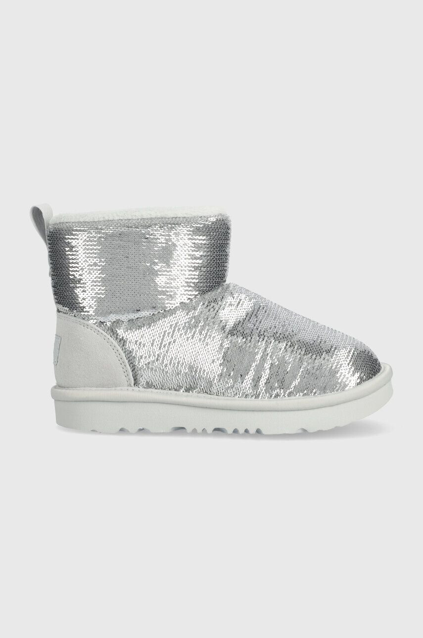 Ugg Παιδικές μπότες χιονιού KIDS CLASSIC MINI MIRROR BALL - Pepit.gr