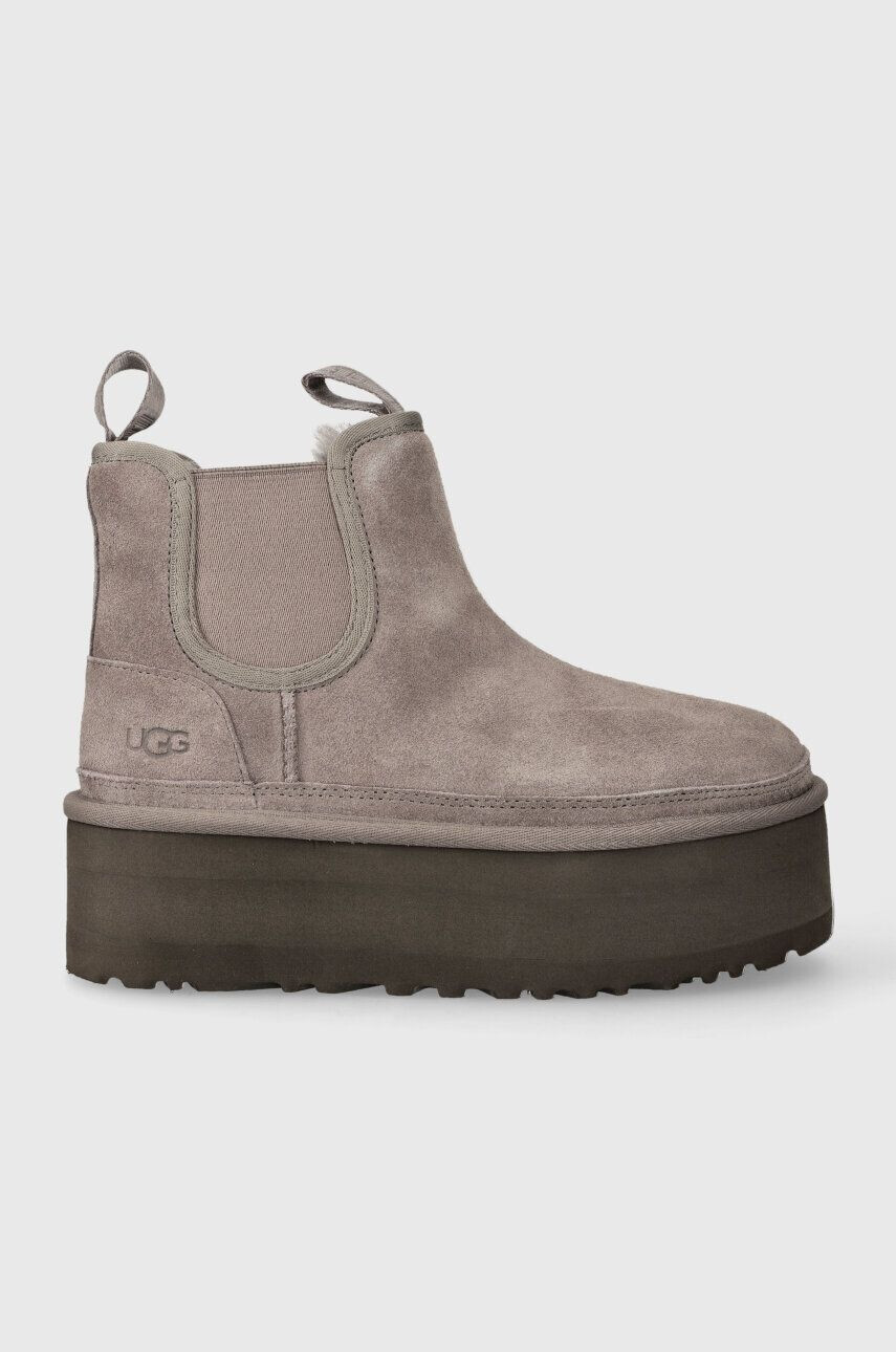 Ugg Σουέτ μπότες τσέλσι Neumel Platform Chelsea - Pepit.gr