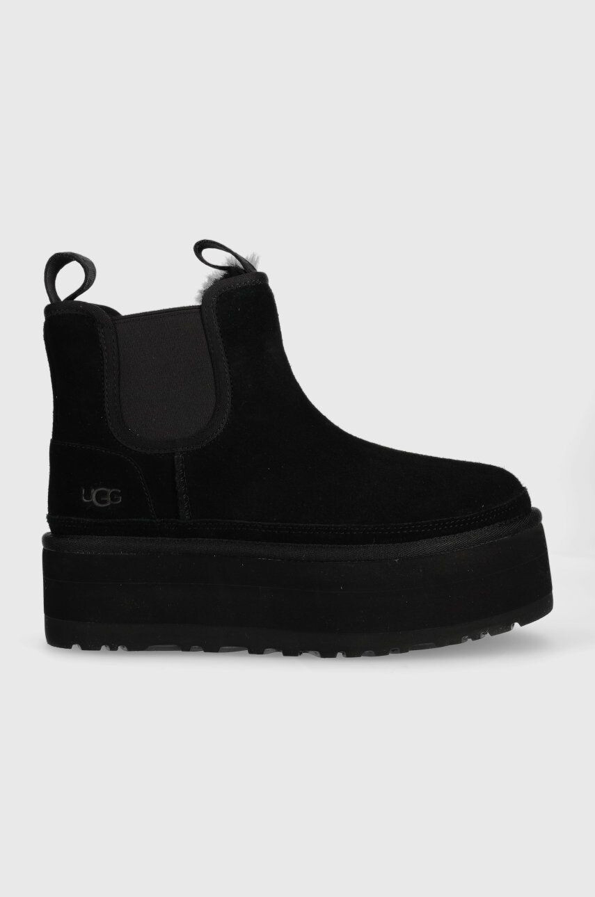 Ugg Σουέτ μπότες τσέλσι W Neumel Platform Chelsea - Pepit.gr