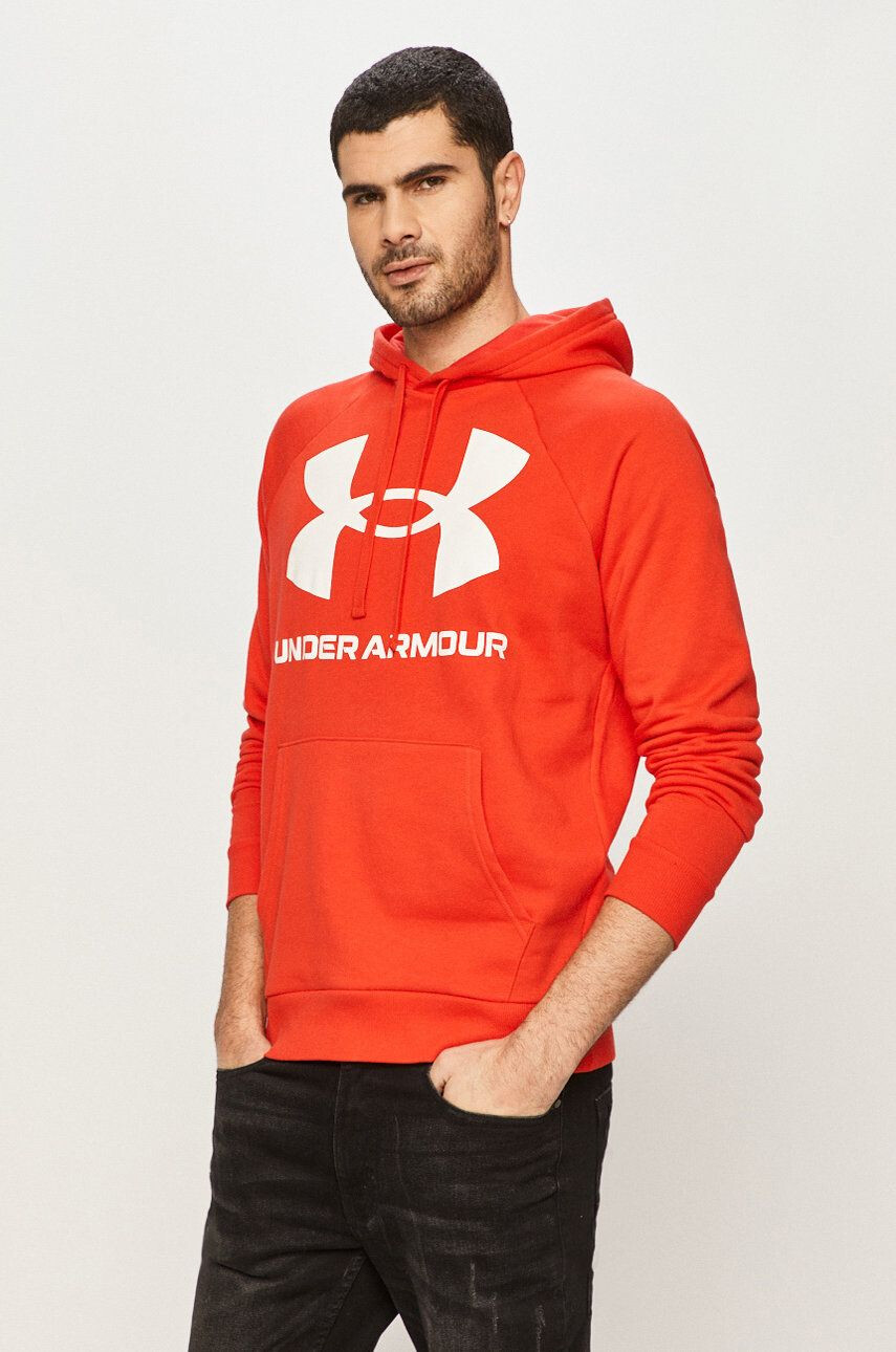 Under Armour Μπλούζα ανδρική χρώμα: κόκκινο - Pepit.gr