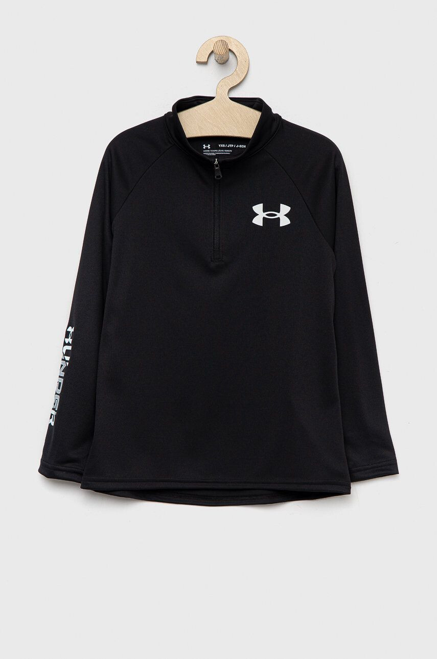 Under Armour Παιδική μπλούζα χρώμα: μαύρο - Pepit.gr