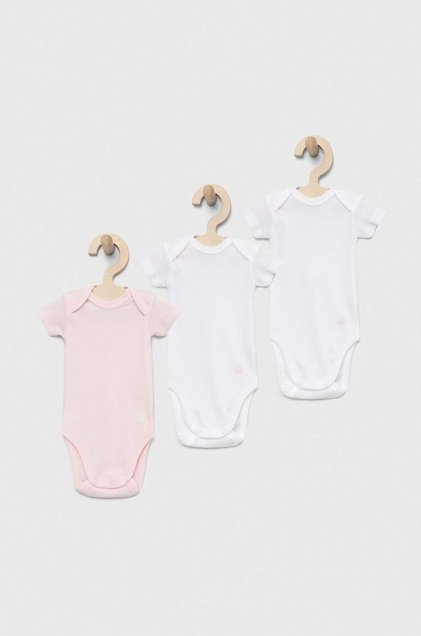 United Colors of Benetton Βαμβακερά φορμάκια για μωρά 3-pack - Pepit.gr