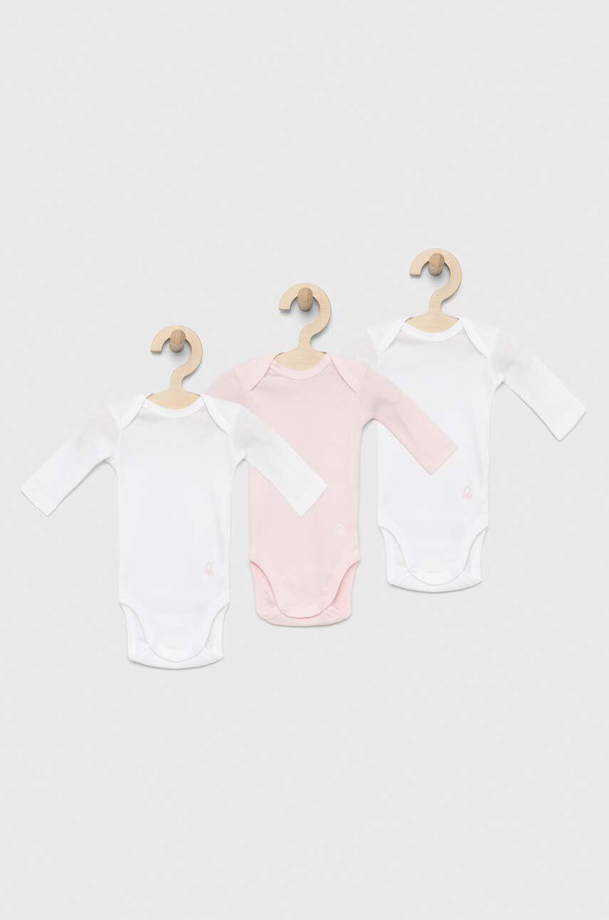 United Colors of Benetton Βαμβακερά φορμάκια για μωρά 3-pack - Pepit.gr