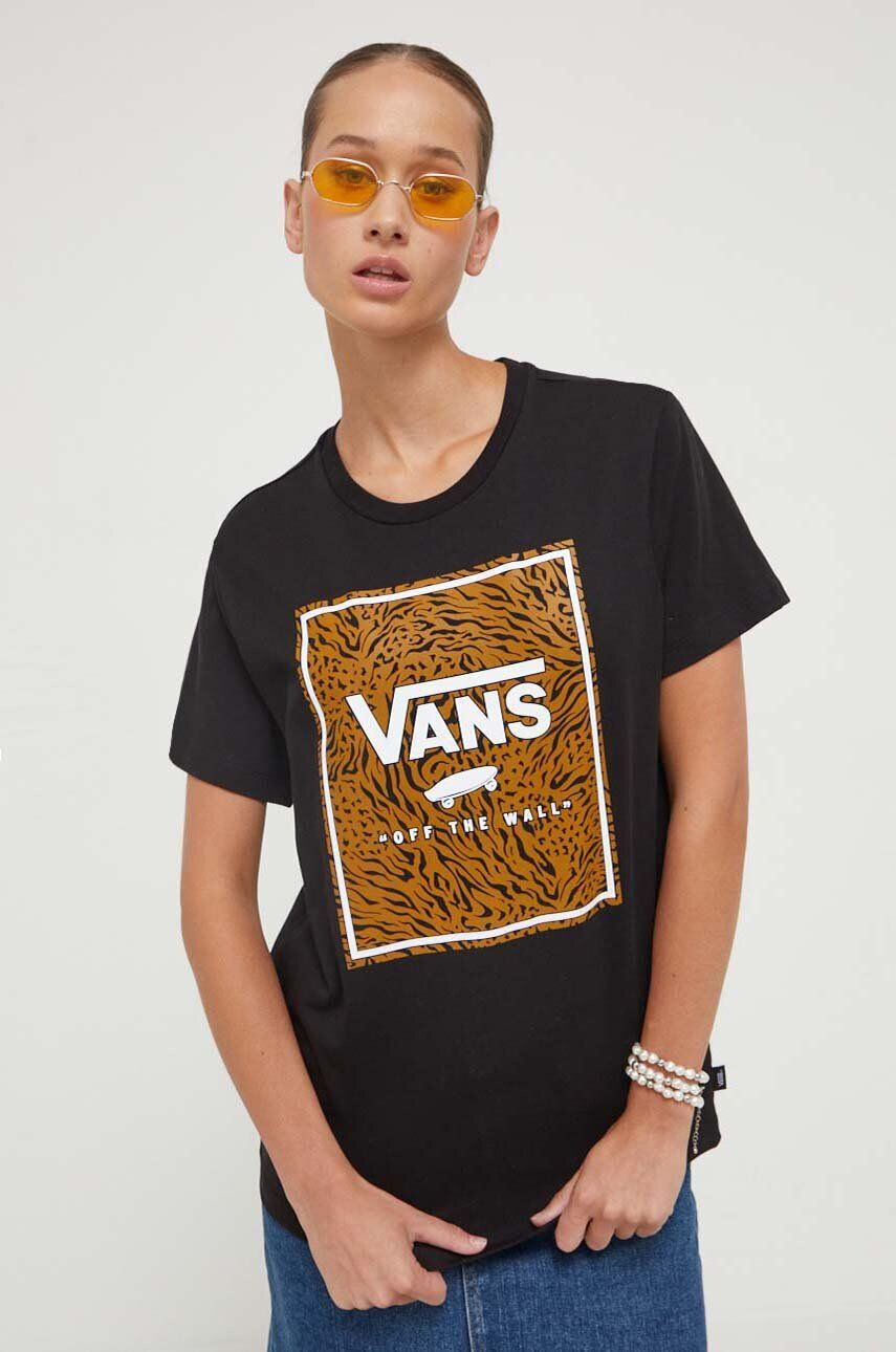 Vans Βαμβακερό μπλουζάκι - Pepit.gr