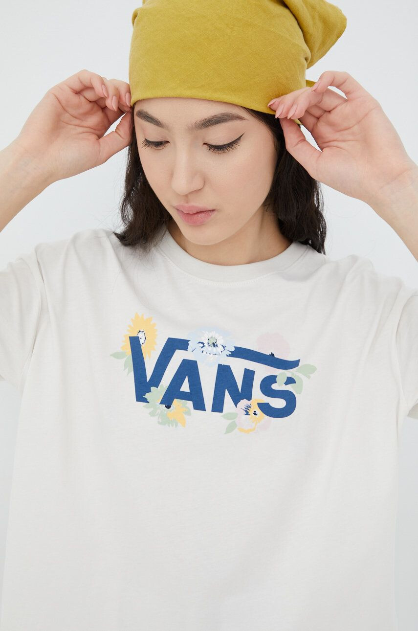 Vans Βαμβακερό μπλουζάκι - Pepit.gr