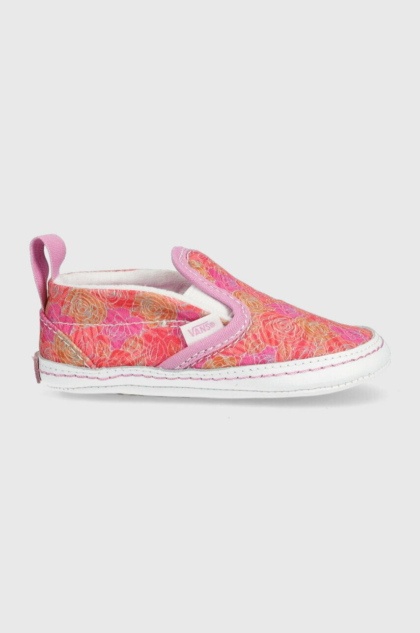 Vans Βρεφικά παπούτσια IN Slip On V Crib ROSE MPINK - Pepit.gr