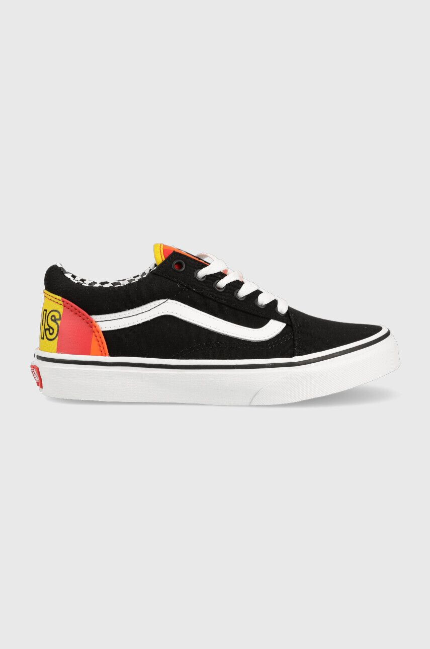 Vans Παιδικά πάνινα παπούτσια JN Old Skool GRDT BLKML - Pepit.gr