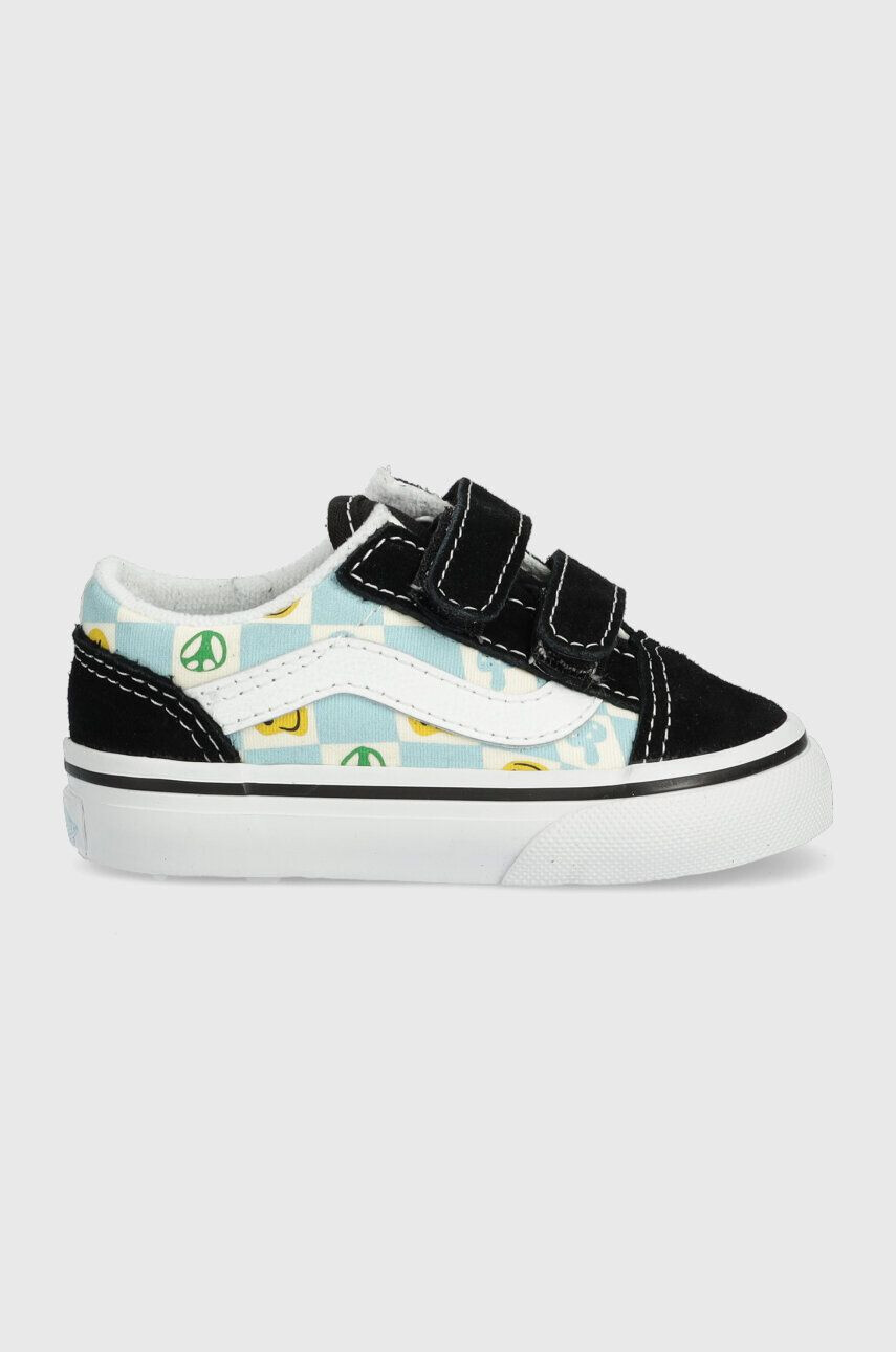 Vans Παιδικά πάνινα παπούτσια TD Old Skool V MELT BLKML - Pepit.gr