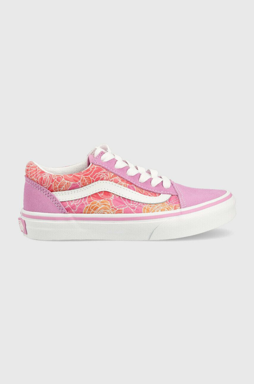 Vans Παιδικά πάνινα παπούτσια UY Old Skool ROSE MPINK - Pepit.gr