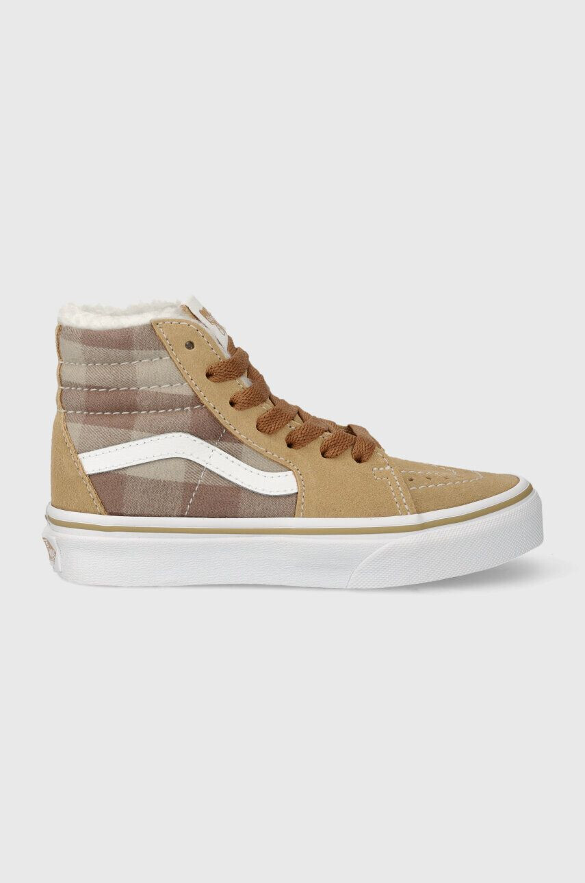 Vans Παιδικά sneakers σουέτ VN0A4BUWBF21 UY SK8-Hi PLAI - Pepit.gr