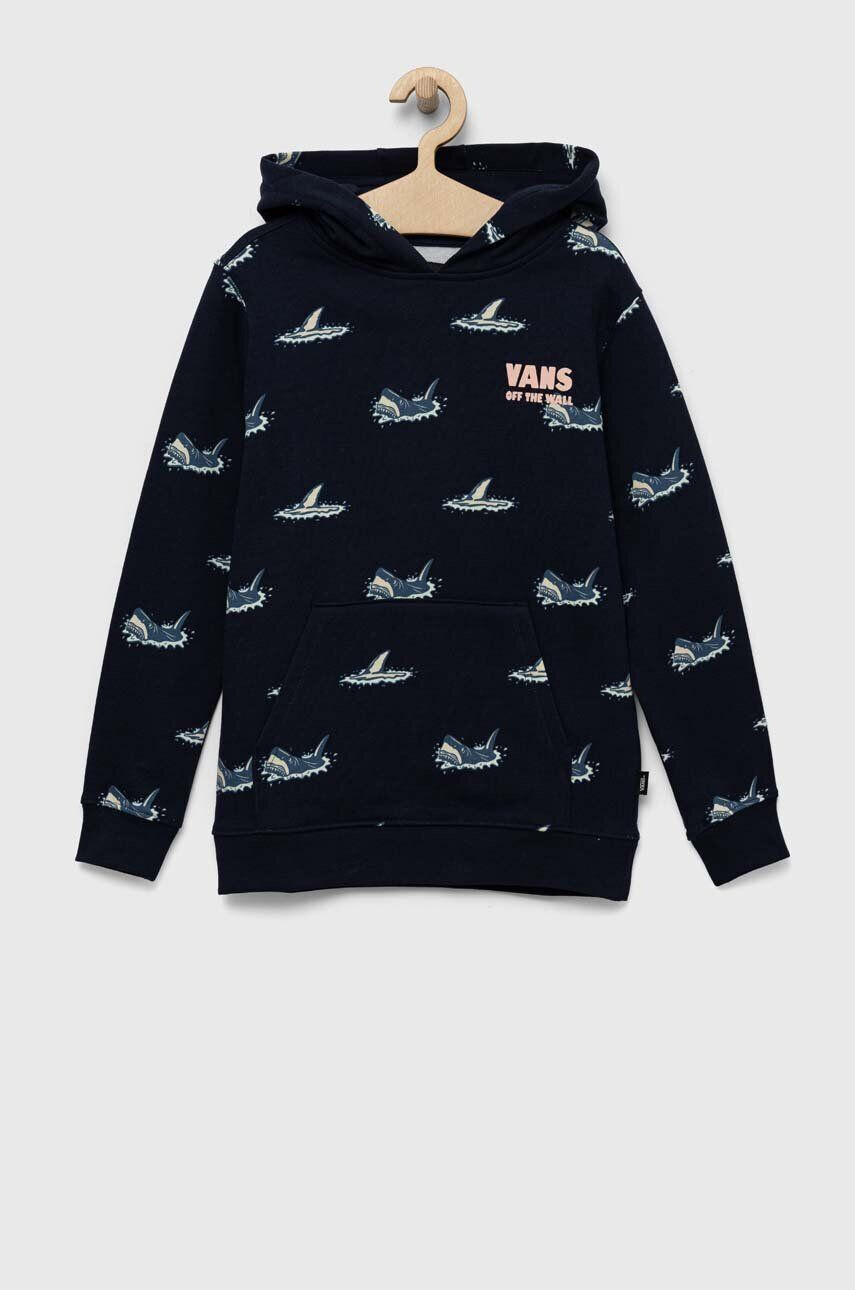 Vans Παιδική βαμβακερή μπλούζα SHARK FIN PO dress blues - Pepit.gr