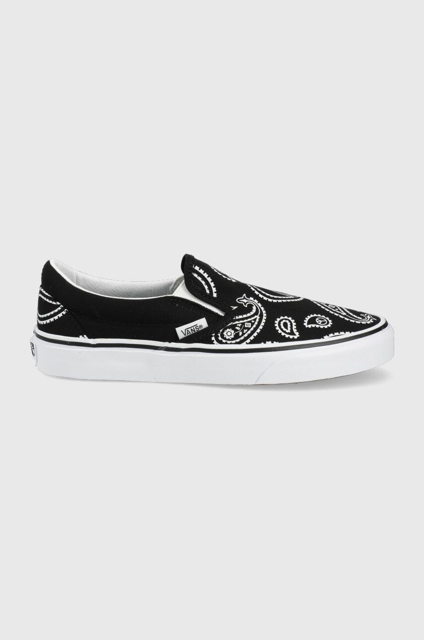 Vans Πάνινα παπούτσια Ua Classic Slip-on χρώμα: μαύρο - Pepit.gr