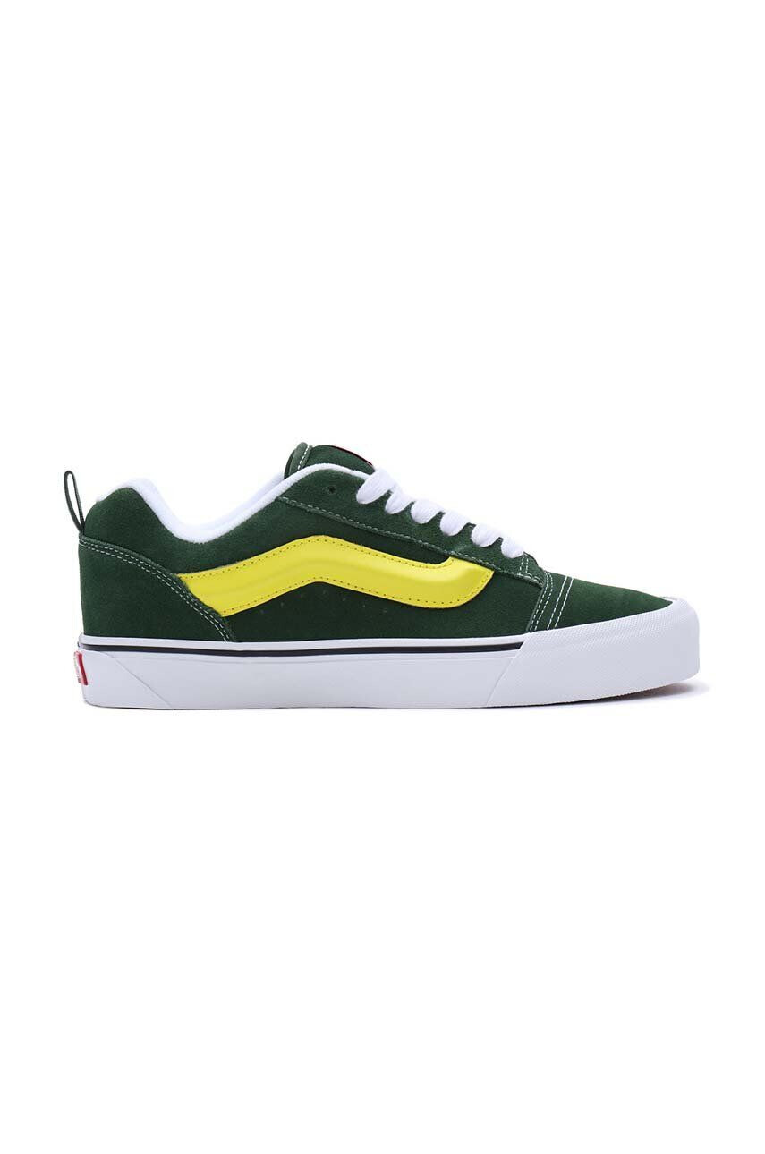 Vans Σουέτ sneakers Knu Skool χρώμα: πράσινο VN0009QCBGN1 - Pepit.gr