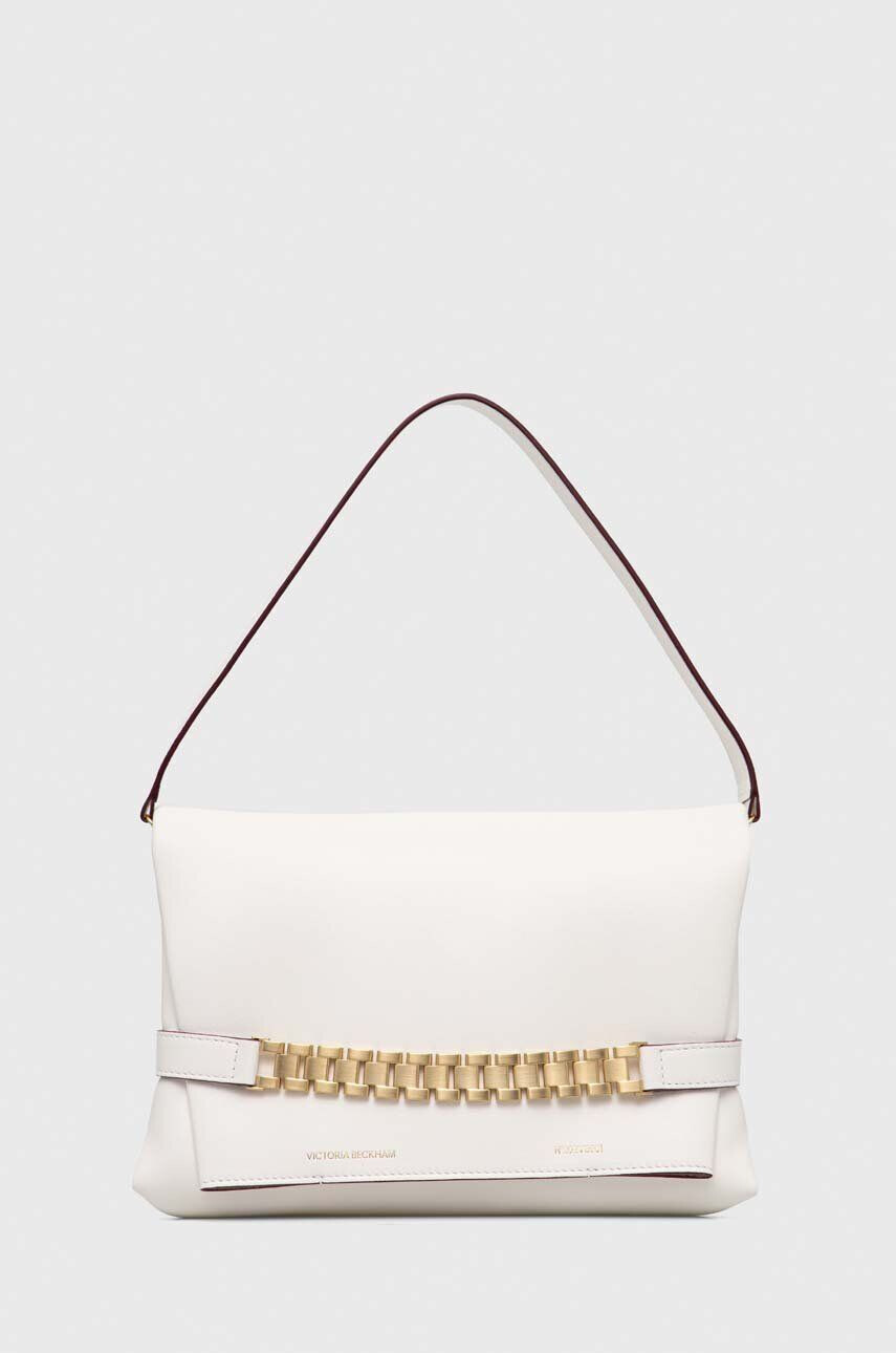 Victoria Beckham Δερμάτινη τσάντα ώμου Chain Pouch - Pepit.gr