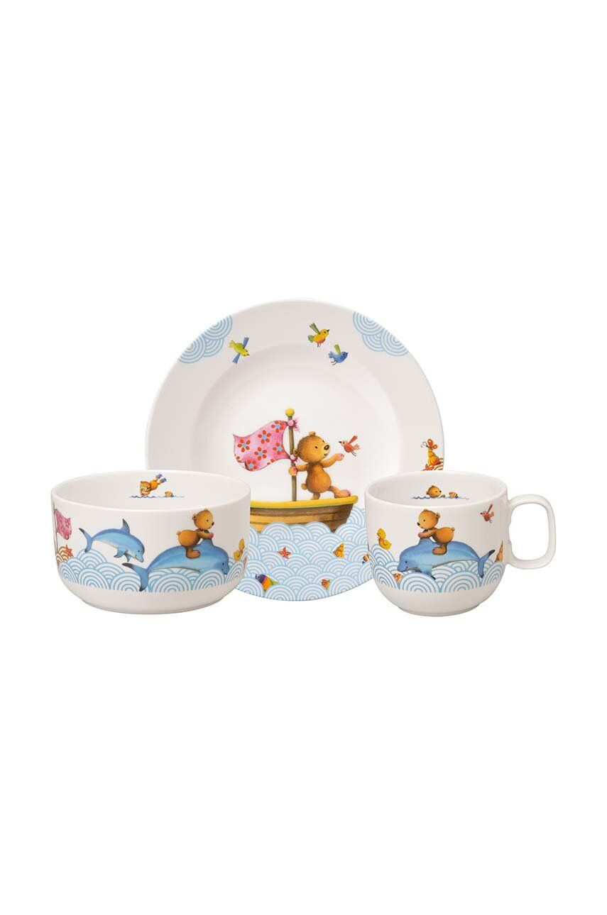 Villeroy & Boch Παιδικό σετ πρωινού Happy as a Bear 3-pack - Pepit.gr