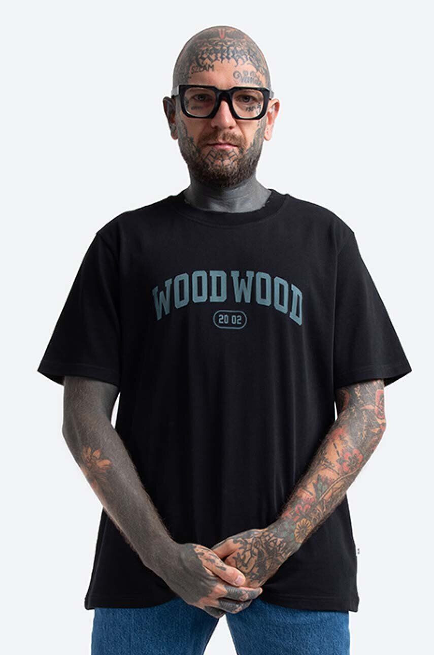 Wood Wood Βαμβακερό μπλουζάκι Bobby IVY T-shirt - Pepit.gr