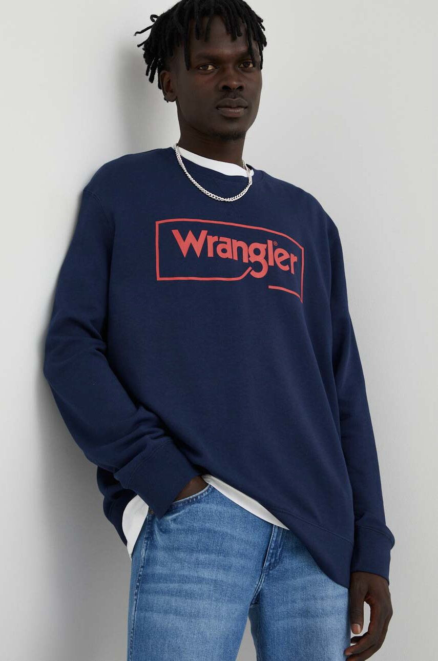 Wrangler Βαμβακερή μπλούζα - Pepit.gr