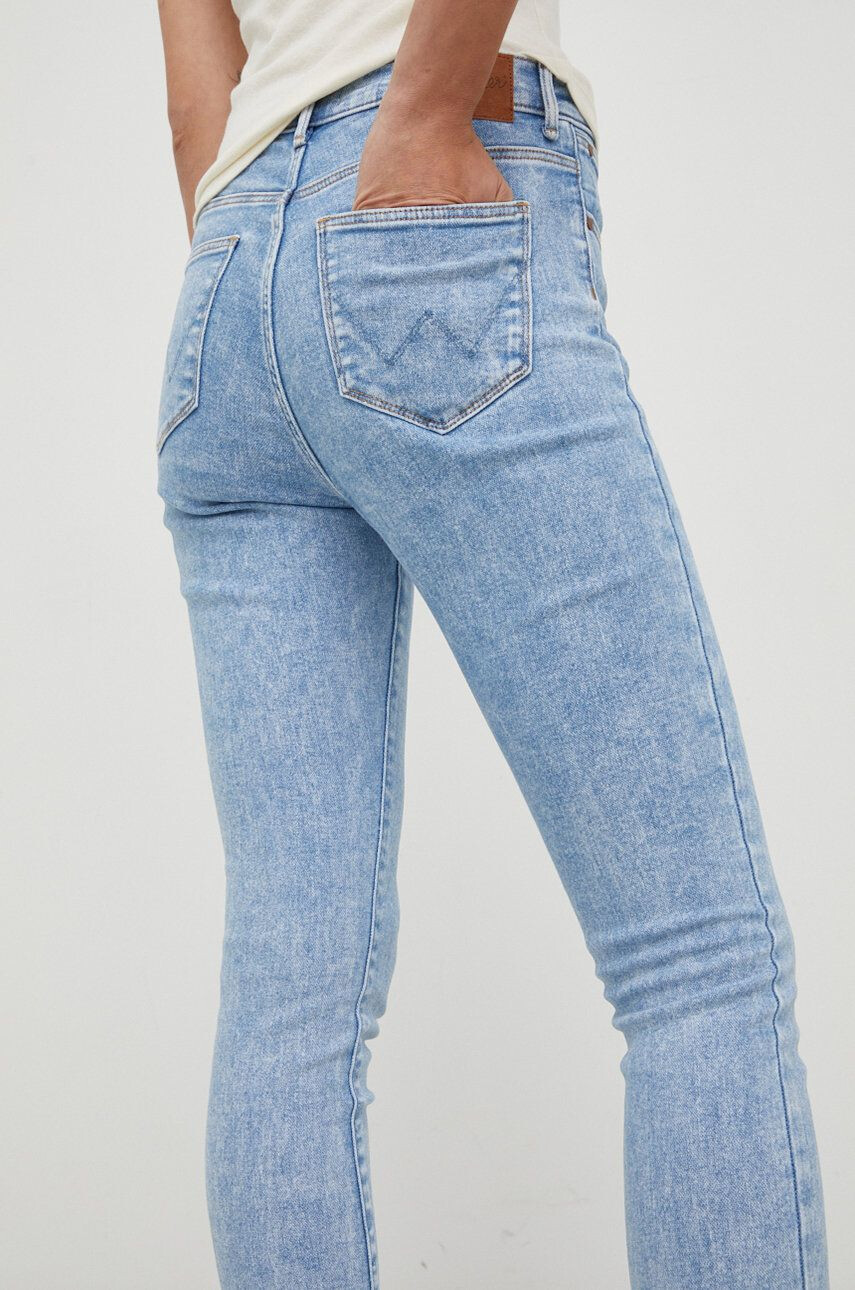 Wrangler Τζιν παντελονι High Rise Skinny Cher - Pepit.gr