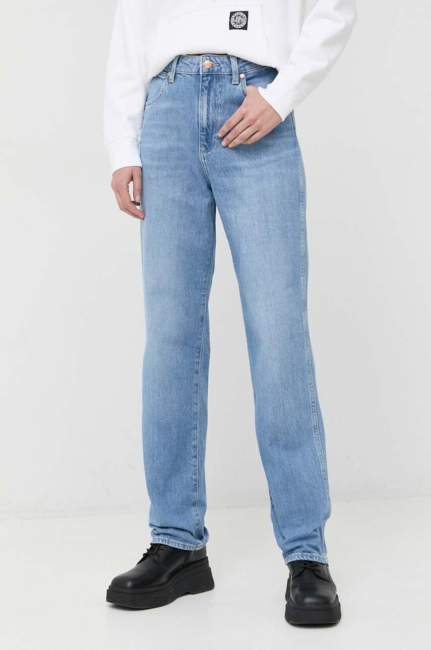 Wrangler Τζιν παντελονι Mom Straight - Pepit.gr