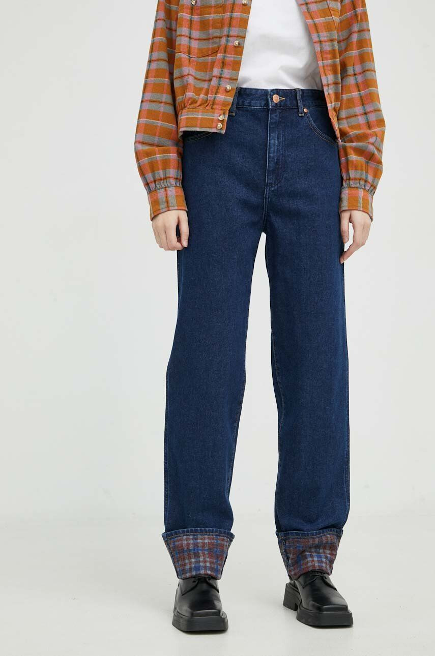 Wrangler Τζιν παντελονι Mom Straight Autumn Days - Pepit.gr