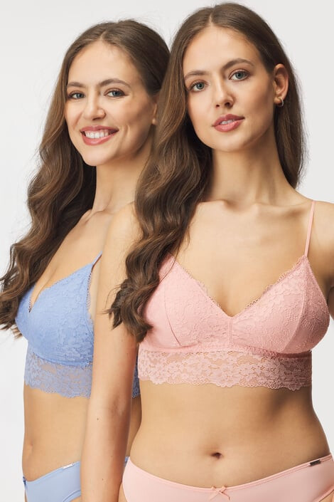 Astratex 2PACK Σουτιέν Simply Lace Bralette - Pepit.gr