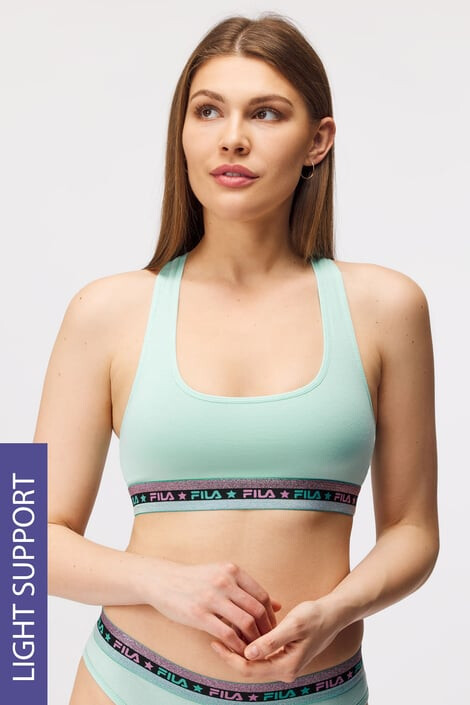 FILA Αθλητικό σουτιέν Underwear Aqua Green - Pepit.gr