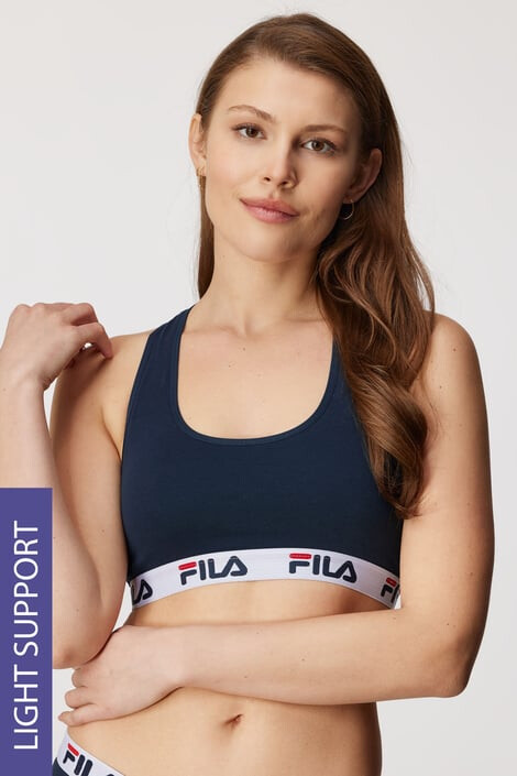 FILA Γυναικείο αθλητικό σουτιέν Underwear Navy - Pepit.gr