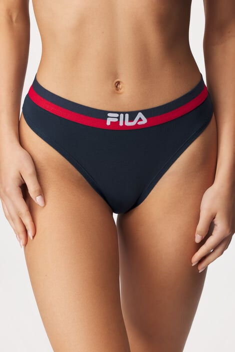 FILA Γυναικείο σλιπ Underwear Navy String - Pepit.gr