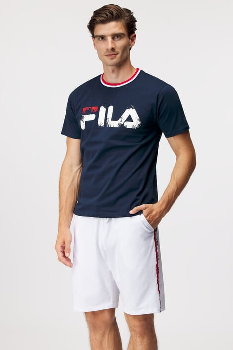 FILA Πιτζάμα μπλε με λευκό Jersey - Pepit.gr