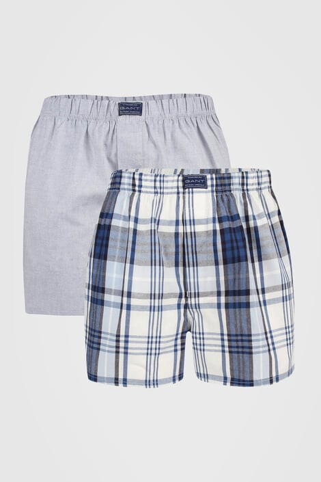 GANT 2 PACK μποξεράκια σορτς Oxford and Check - Pepit.gr