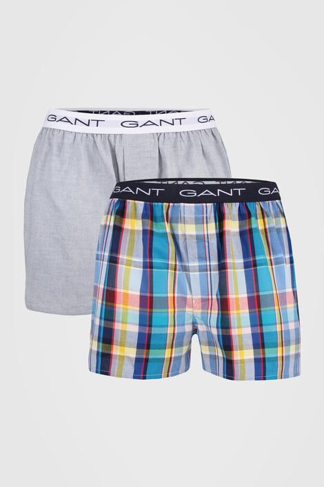 GANT 2 PACK μποξεράκια σορτς Oxford and Check II - Pepit.gr