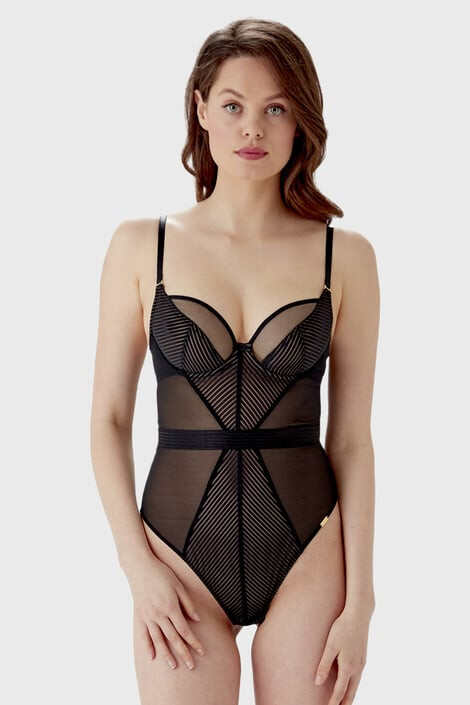 Gossard Κορμάκι Sheer Stripe - Pepit.gr