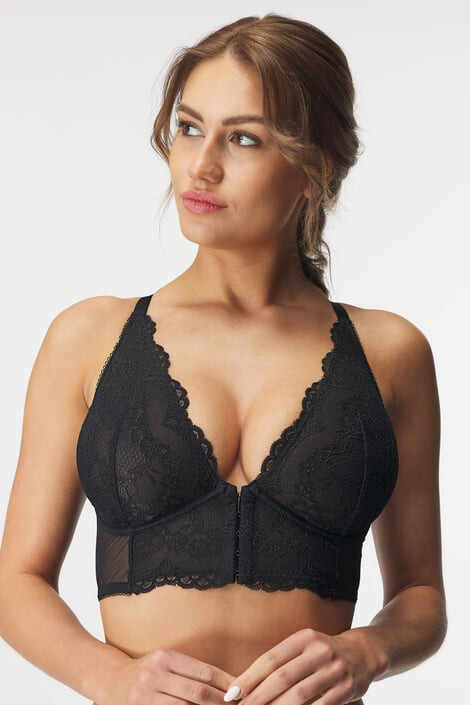 Gossard Σουτιέν Superboost Lace Bralette μαύρο - Pepit.gr