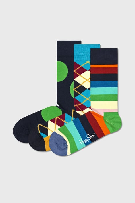 Happy Socks 3 PACK κάλτσες Classics - Pepit.gr